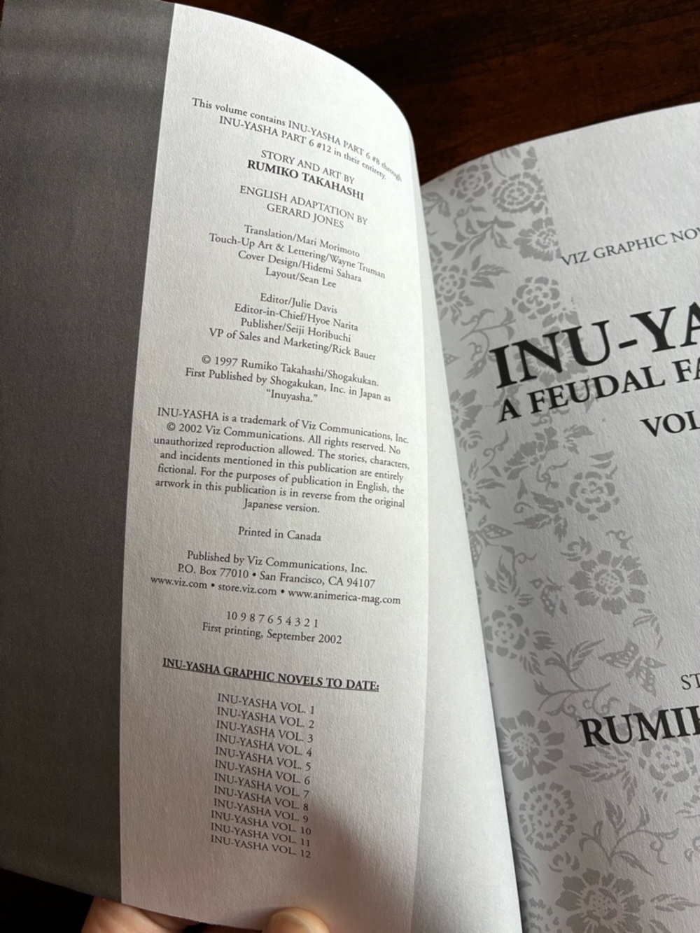 Inuyasha Manga Bundle Vol 2, 10–12 Early VIZ Editions - Picture 12 of 12